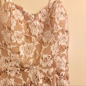 “Star of the night” Lacey and Sparkley Dress